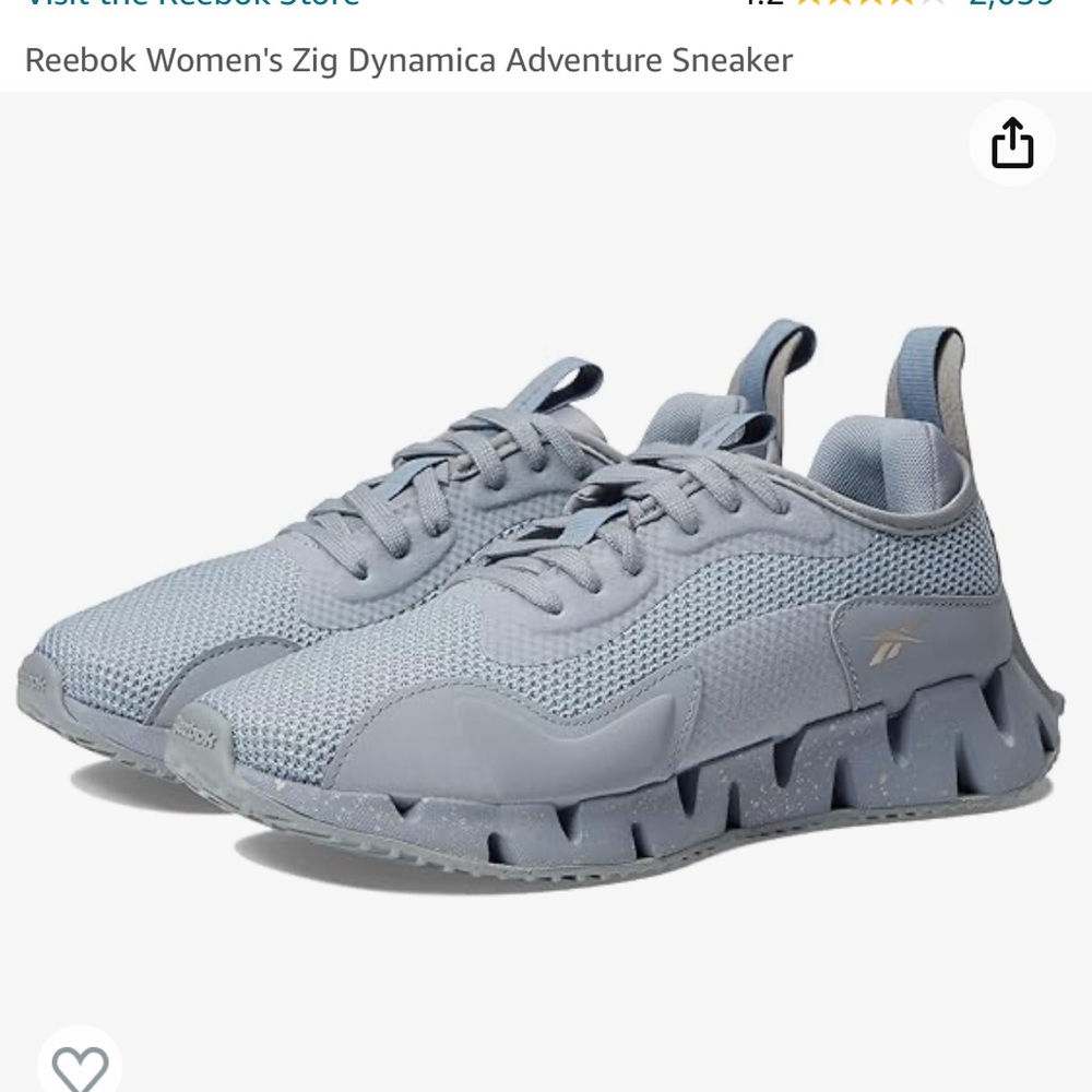 Reebok Women's Zig Dynamica Adventure Sneaker